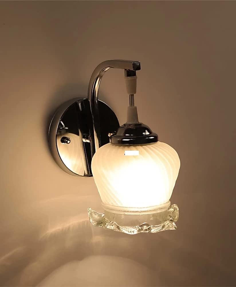 Mahganya Industries Designer Home Decorative Modern Wall lamp for Living Room for Indoor Application Without Bulb (White) 1