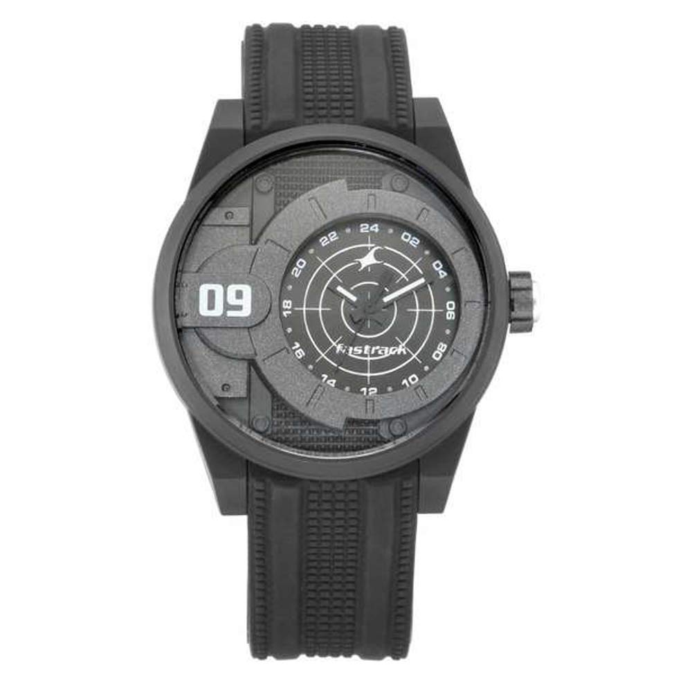 Fastrack Trendies Analog Black Dial Men’s Watch-38058PP03/NP38058PP03