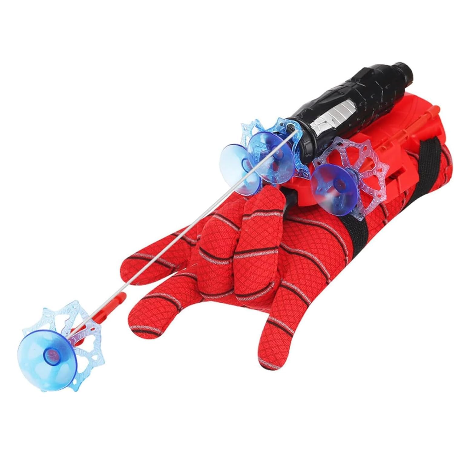 PRIYADARSHI Spider Shooters for Kids, Spider Web Shooter,Spider Launcher Wrist Toys, Plastic Web Shooter, Spider Gloves Launcher Wrist Toys for Kids Boys Halloween Decor Toy