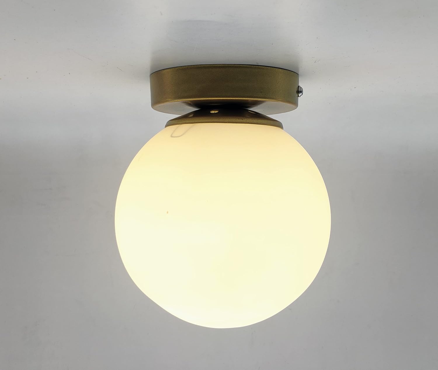 SINOMAN Ceiling Lights Lamp for Living Room/Bedroom/Muesum/Kitchen/Reastaurant/Bars/Temple/Home Decoration(CL Doom White, Without Bulb)
