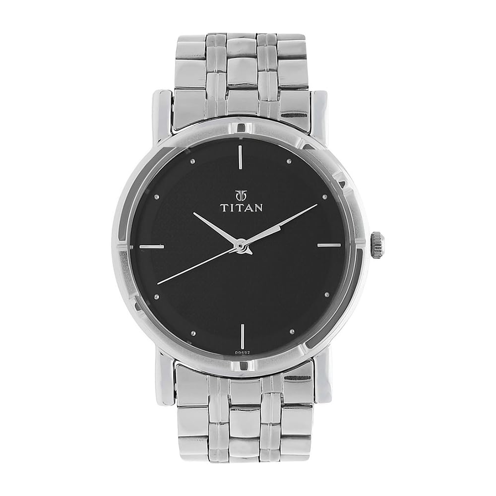 Titan Karishma Analog Black Dial Men’s Watch NM1639SM02/NN1639SM02