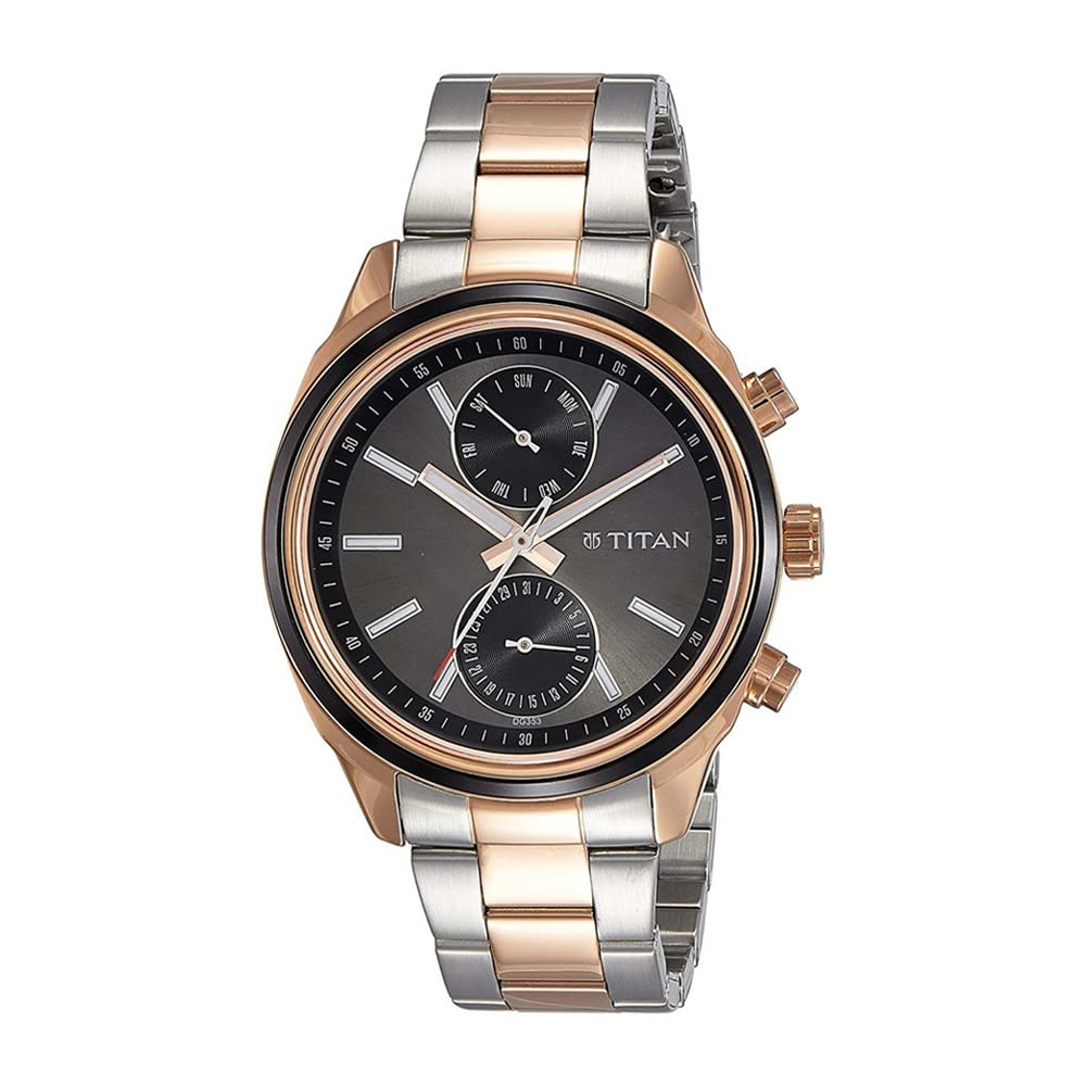 Titan Neo Analog Silver Dial Men’s Watch NN1733KM03/NP1733KM03