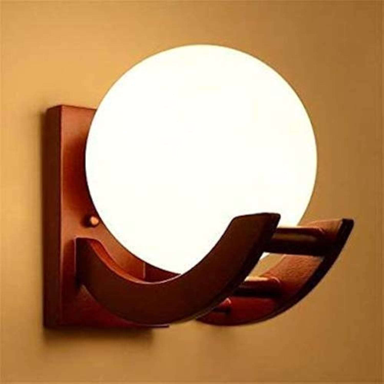 Mahganya Industries Designer Home Decorative Modern Wall lamp for Living Room, Bedside, Bedroom, Decorative Light for Indoor Application Without Bulb Bowl lamp (Color Lamp1)