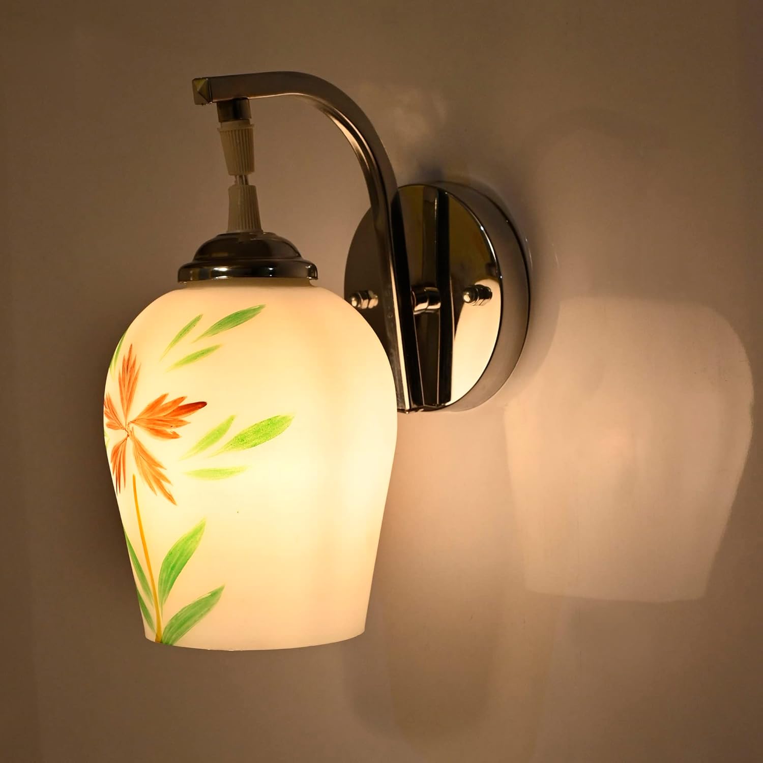 Mahganya Industries Designer Home Decorative Modern Wall lamp for Living Room for Indoor Application Without Bulb (Multicolor) 0104