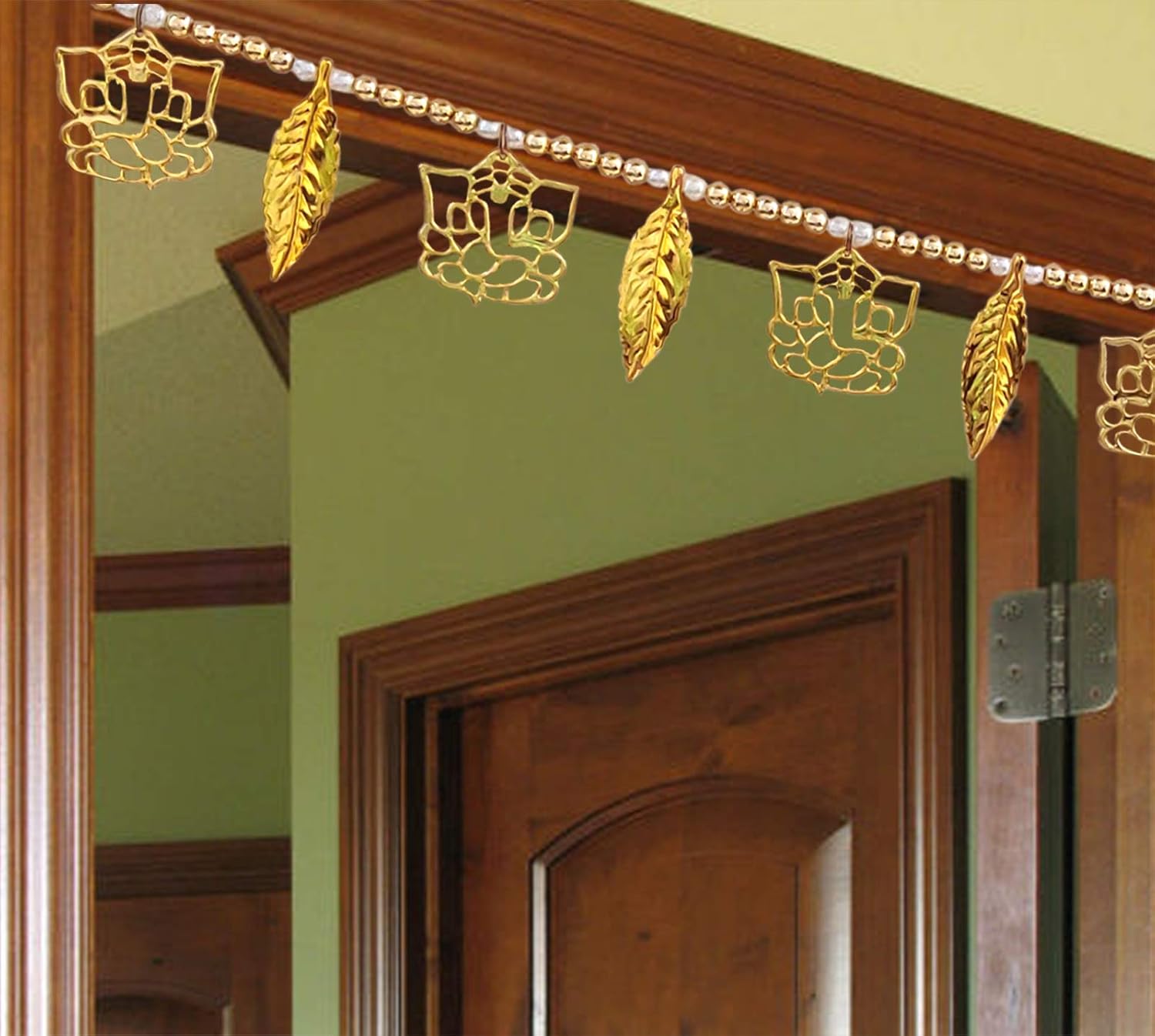Ascension Door Hanging Bandanwar Toran 36 Inch – Latest Home Decor Item Toran for Main Door Handmade Traditional Bandarwal Diwali Decoration Item, Festival,Home Decor, Diwali Festive Decor