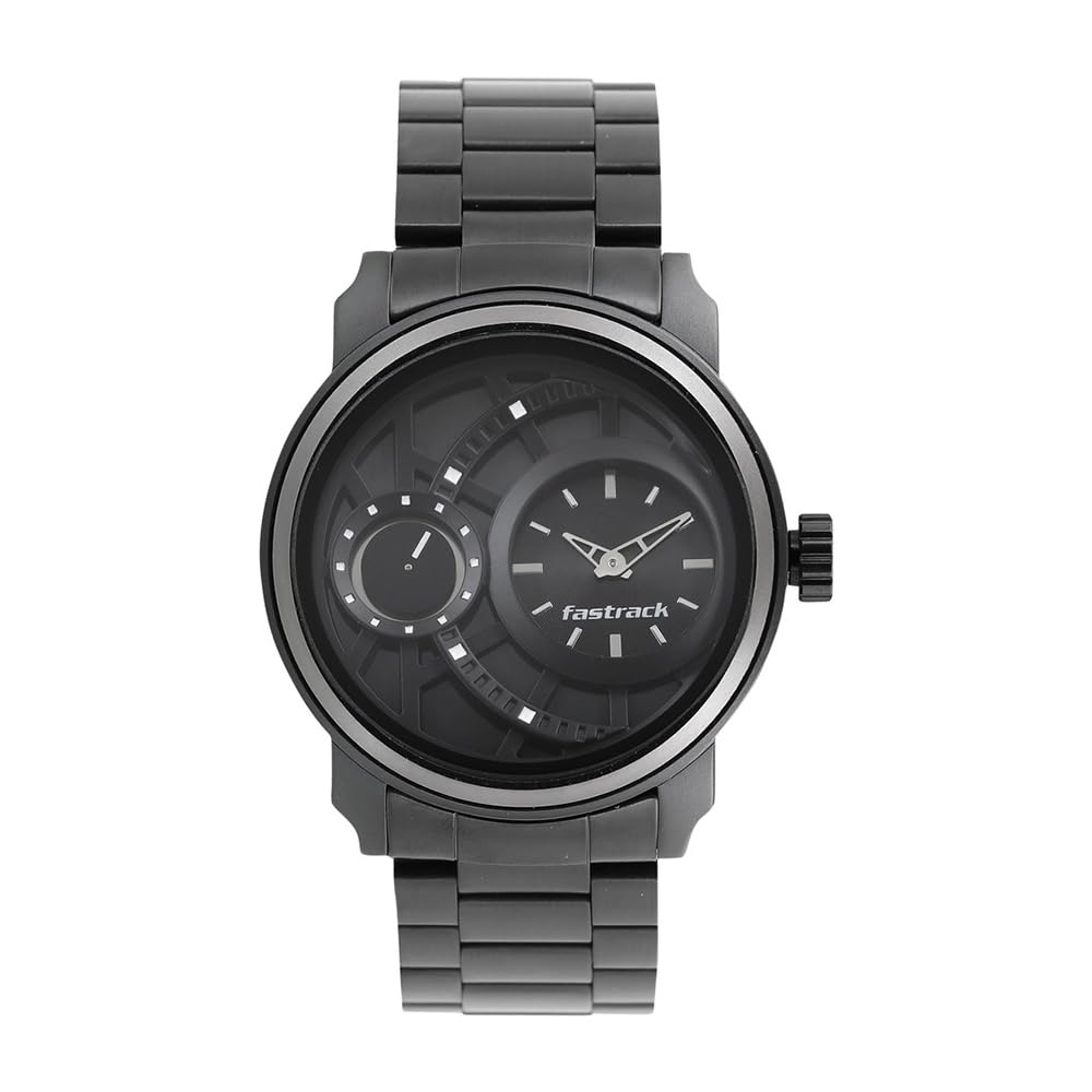 Fastrack Analog Black Dial Men’s Watch NM3147KM01/NN3147KM01