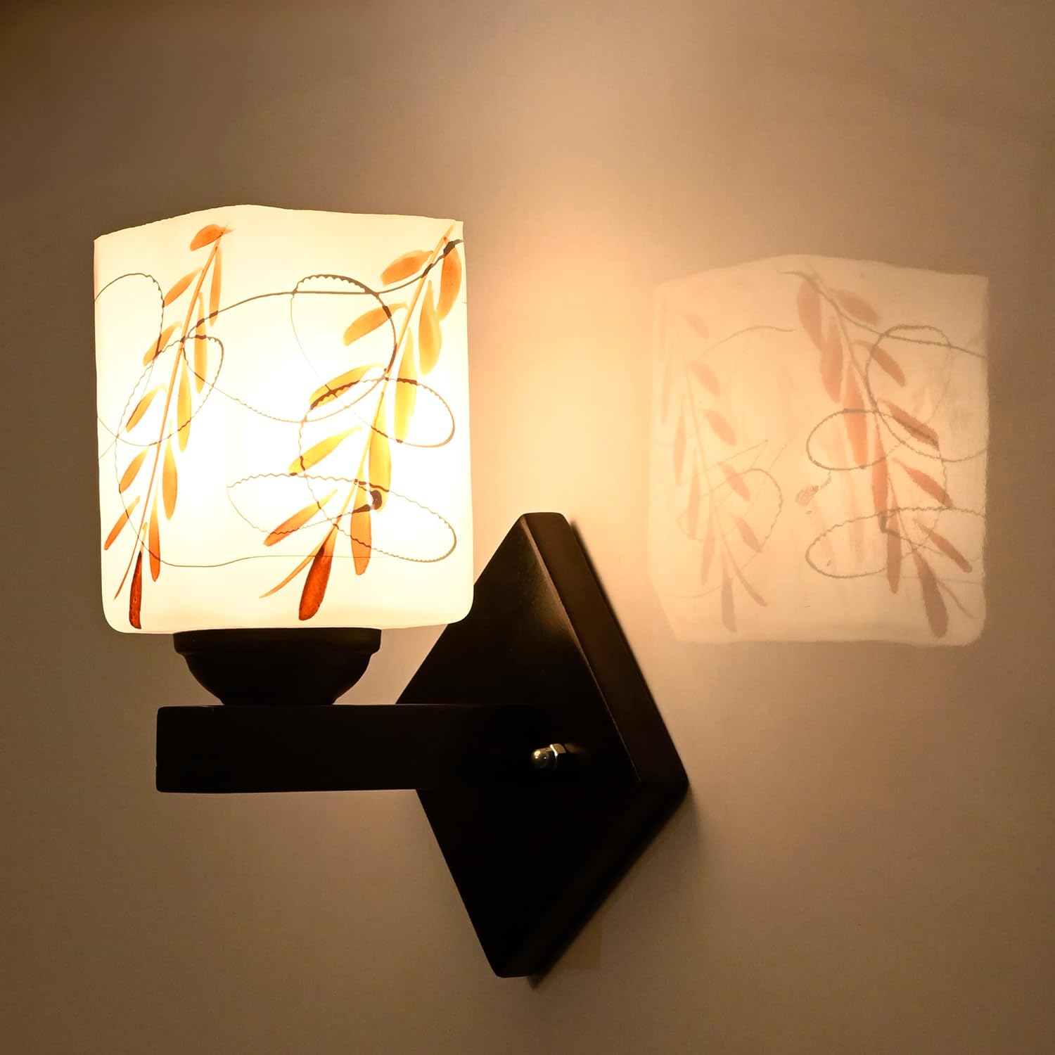 Mahganya Industries Designer Home Decorative Wall lamp for Living Room,Decorative Light for Indoor Application without Bulb Wall Light (Item 1) (Lamp 1) Corded Electric