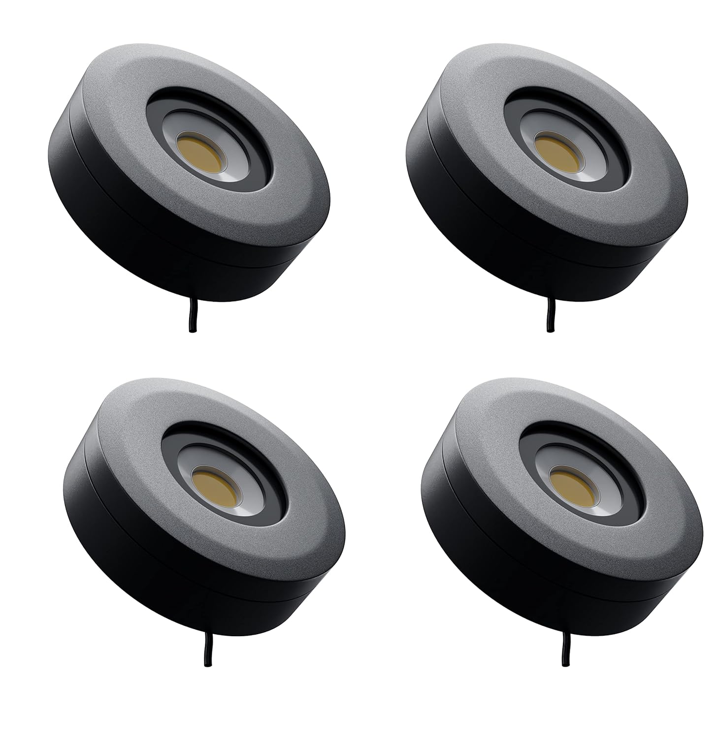 Nortek Platina+ 5W COB LED Surface Spotlight | Focus Light for Ceiling, Mirror, Bathroom & Wall Decor | IP66 Waterproof Anti-Glare Light for Balcony, Staircase & Indoor Use | Cool White – Pack of 4