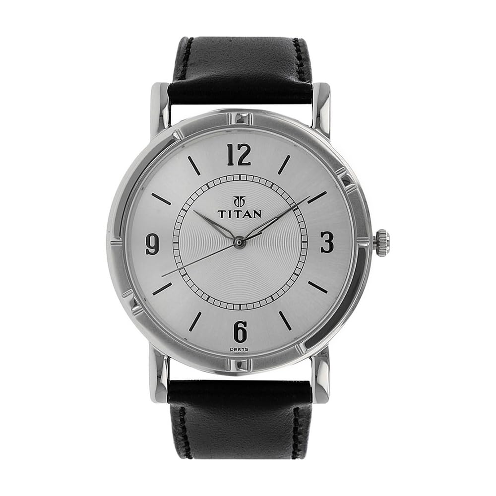 Titan Analog White Dial Men’s Watch NM1639SL03/NN1639SL03
